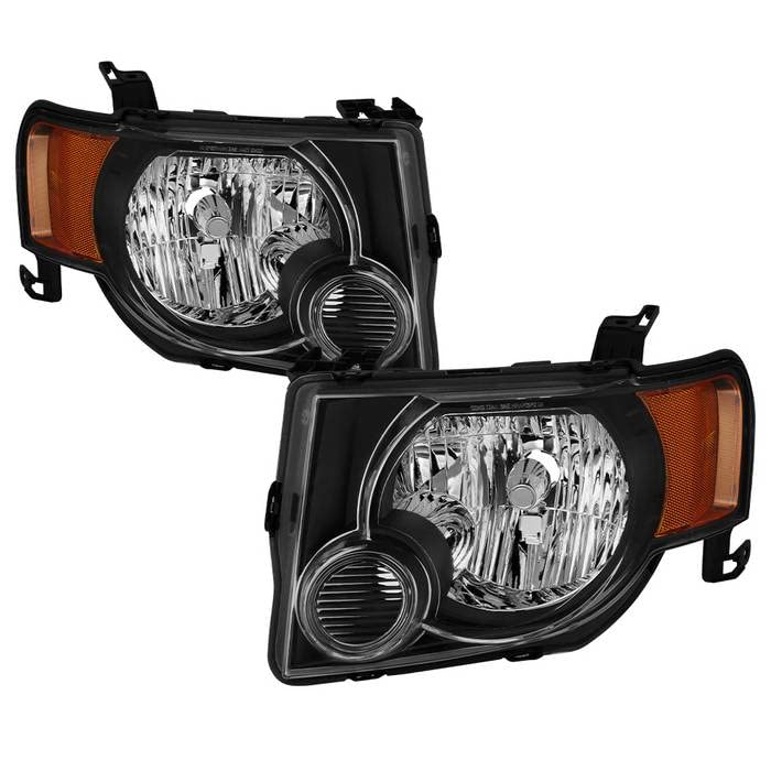 OEM Style Xtune Headlights (HD-JH-FESCA08-AM-BK)