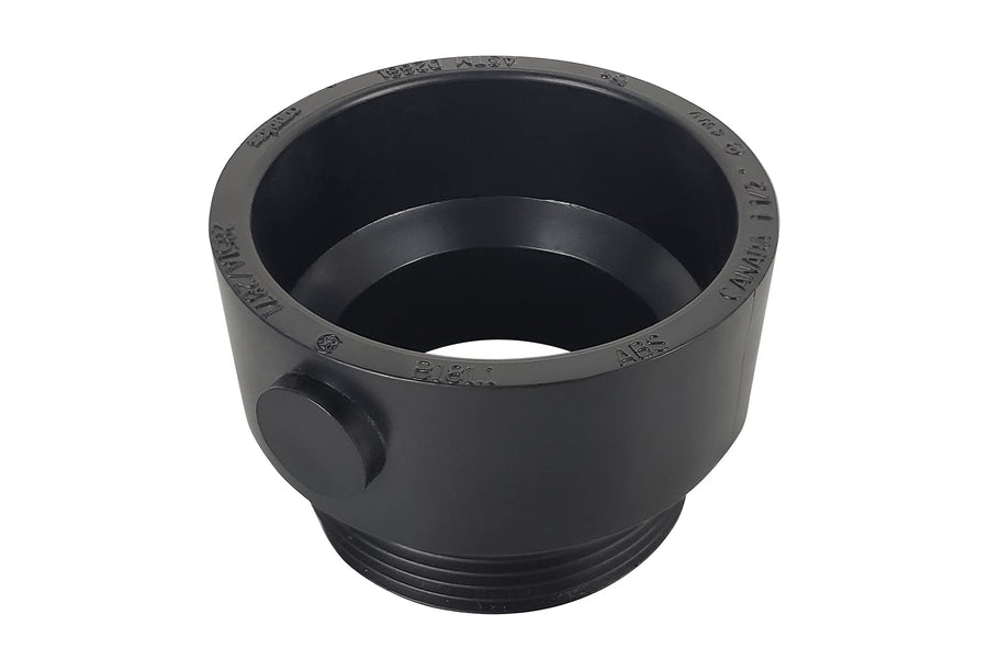 ICON 14877 ABS Fitting, Male Adapter, 1.5", Hub x MPT