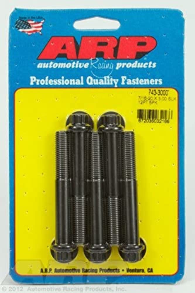 Black ARP (743-3000) Oxide Bolt