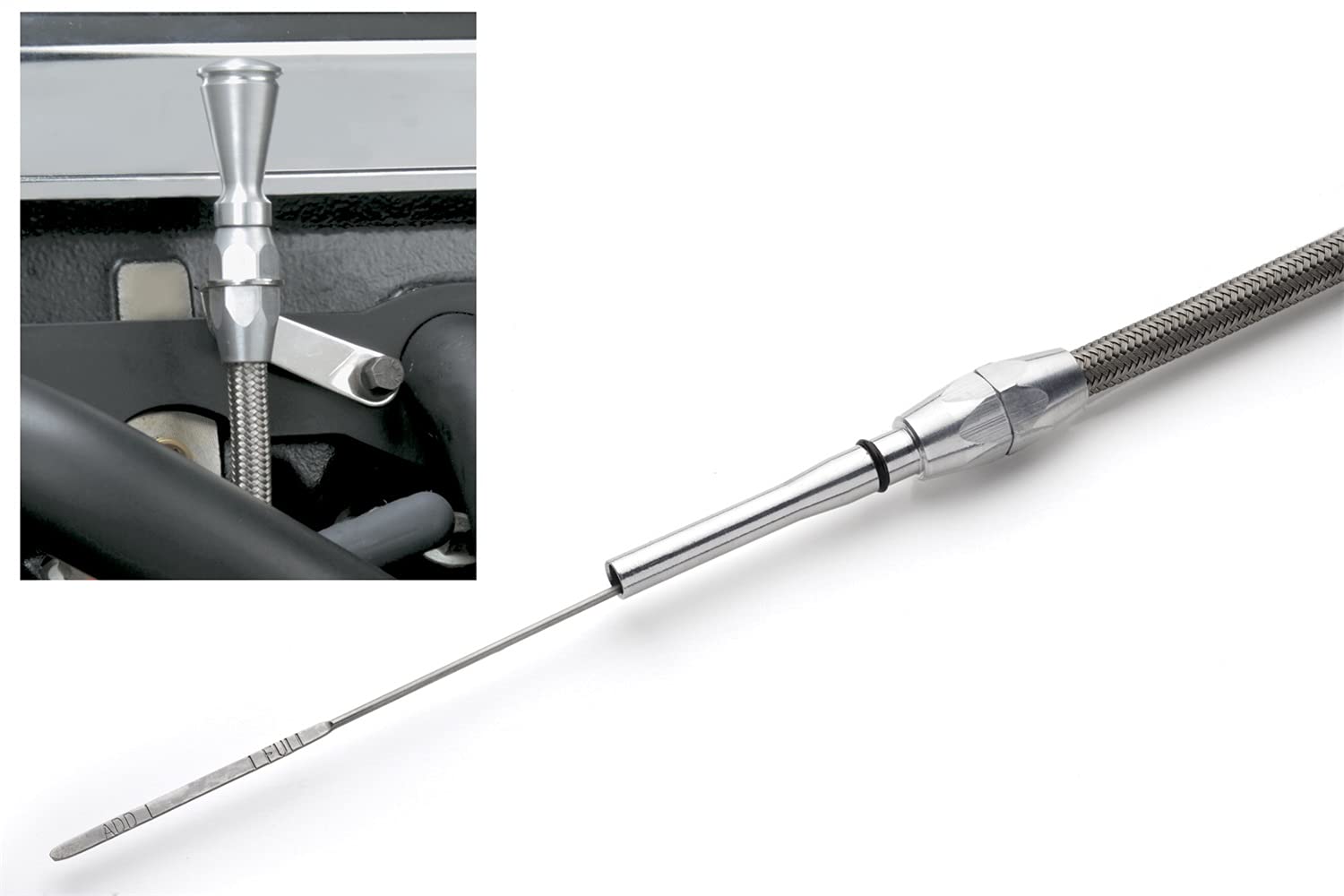Flexible Engine Dipstick Lokar ED-5014 for 4.6 Modular Ford
