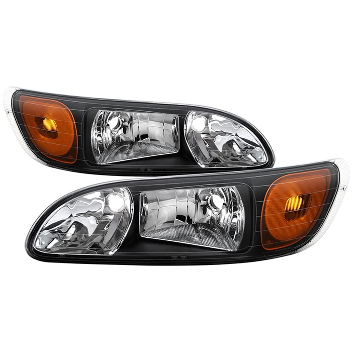 OEM Style Xtune Headlights (HD-JH-PETE00-AM-BK) (OE)