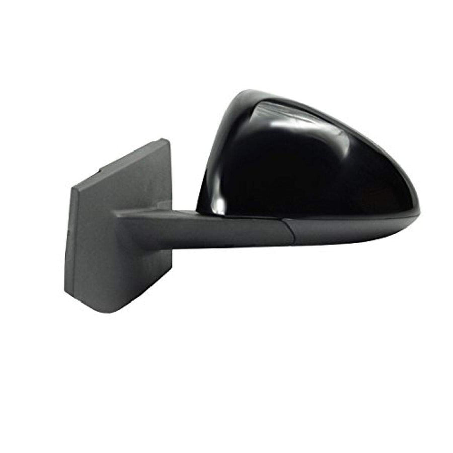 Driver Side Fit System Mirror for Chevrolet Spark LS, LT Model, Textured Black w/PTM Cover, Foldaway, Power