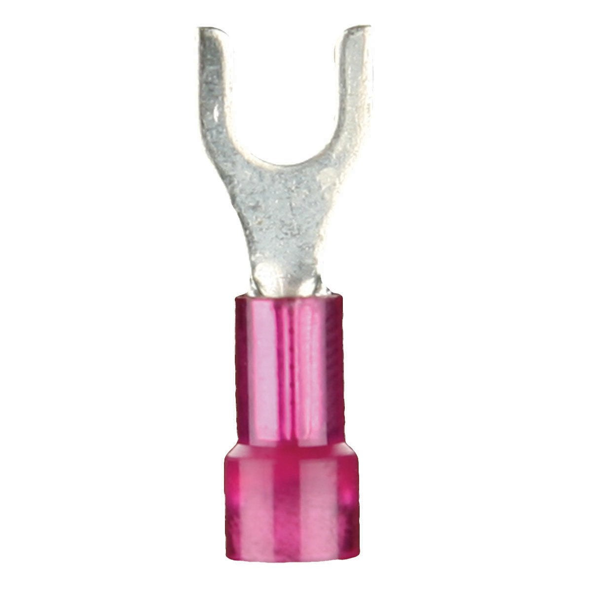 Install Bay Spade Terminal RNST8 Connector 22/18 Gauge #8, Red (100-Pack)