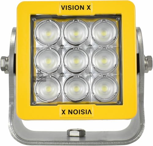 Vision X BT Heavy Industrial Black Lighting HOUSING 9 LED 25 Degree