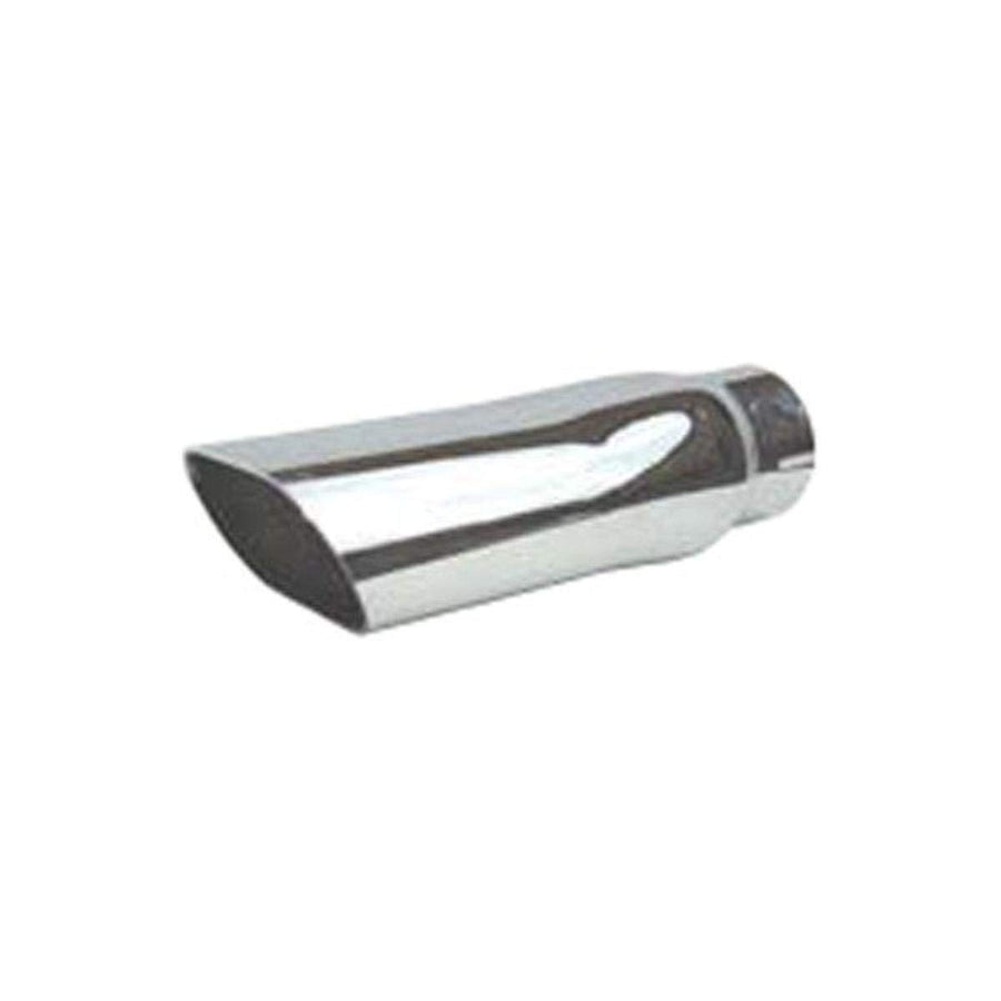 Pypes Exhaust 3" Inlet/Outlet Polished Stainless Steel Slip Fit Slant Cut Exhaust Tip for Chevrolet Chevelle-Pair