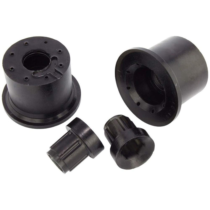 Front Control Arm Bushing Whiteline W53196, Black