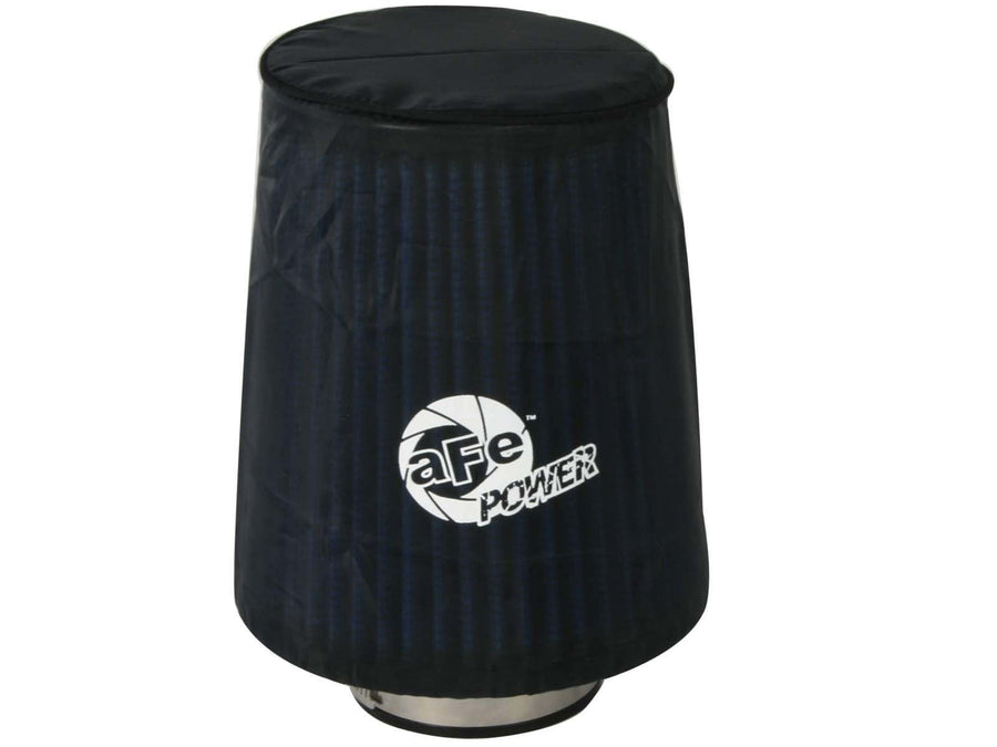 aFe Power Filter Wrap Prefilter - 5" Base, 4.75" Top, 7" Tall, #28-10083, Black
