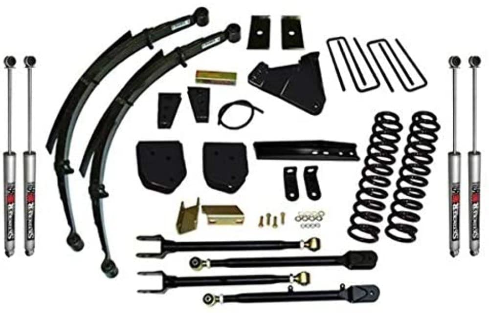 Suspension Lift Kit Skyjacker F116524KS-M w/Shock M95 Performance Shocks 6 in. Lift System Class II Incl. Variable Rate Coil Springs