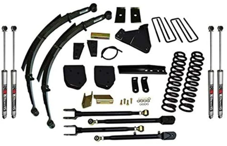Suspension Lift Kit Skyjacker F116524KS-M w/Shock M95 Performance Shocks 6 in. Lift System Class II Incl. Variable Rate Coil Springs