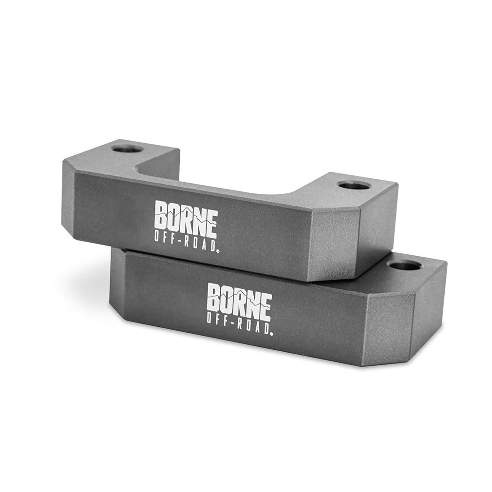 Borne Off-Road Mishimoto 2-Inch Front Leveling Kit, Compatible with Chevy Silverado & GMC Sierra 1500, 2007-2019