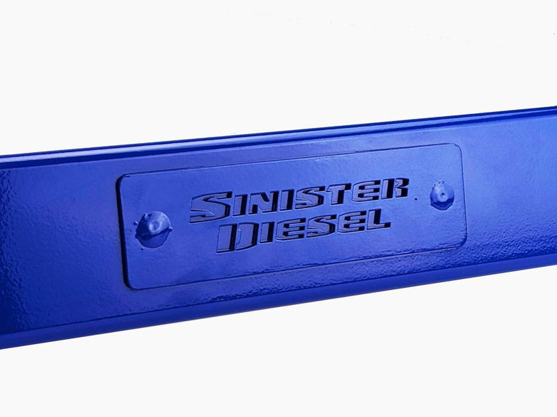 Steering Box Support Sinister Diesel for 2010-2012 Dodge Cummins 6.7L (Blue)
