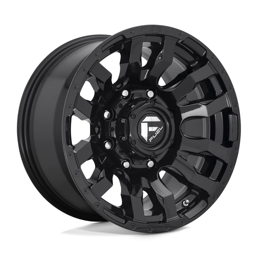 1PC Fuel D675 22X10 8X170 GL-BLK -18MM - D67522001747