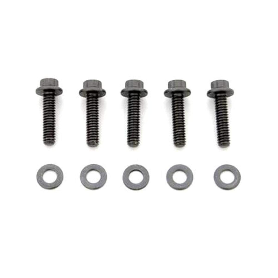3/8-16" RH Thread ARP 642-1000 Black Oxide 1.000" UHL 12-Point Bolt with 3/8" Socket and Washer, (Set of 5)