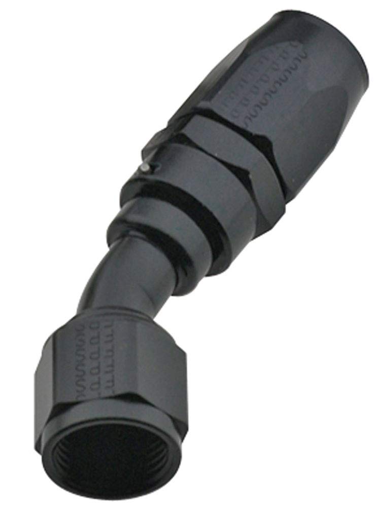 Fragola Performance Systems #6 X 30 Power Flow Hose End Black 103006-BL