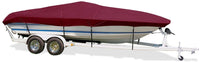 Semi-Custom Trailerite Boat Cover for Day Cruiser Boats with Inboard/Outboard Motor, Cranberry (18'5" - 19'4" CL x 92" B)
