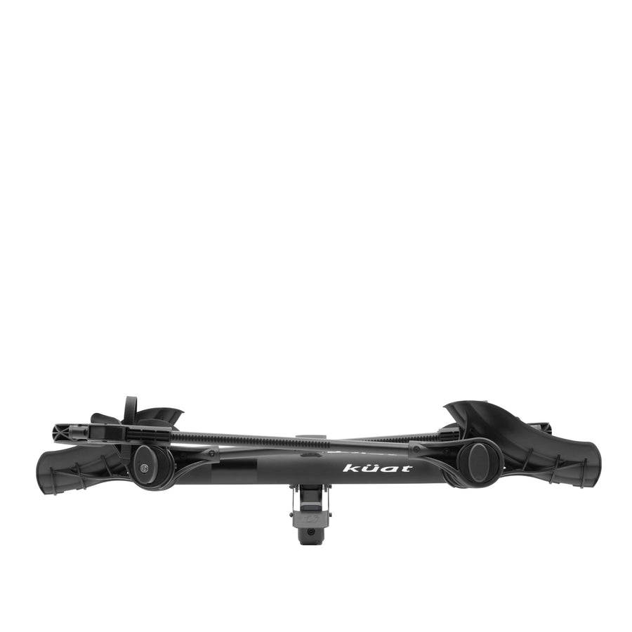 2-Bike Hitch Bike Rack KUAT Transfer V2 2" | Lightweight Durable Steel Bicycle Car Rack with Tamper-Resistant Hitch and Semi-Integrated Bike Cable Lock | Fits Wheelbases up to 50" & Wheels 18"-29"
