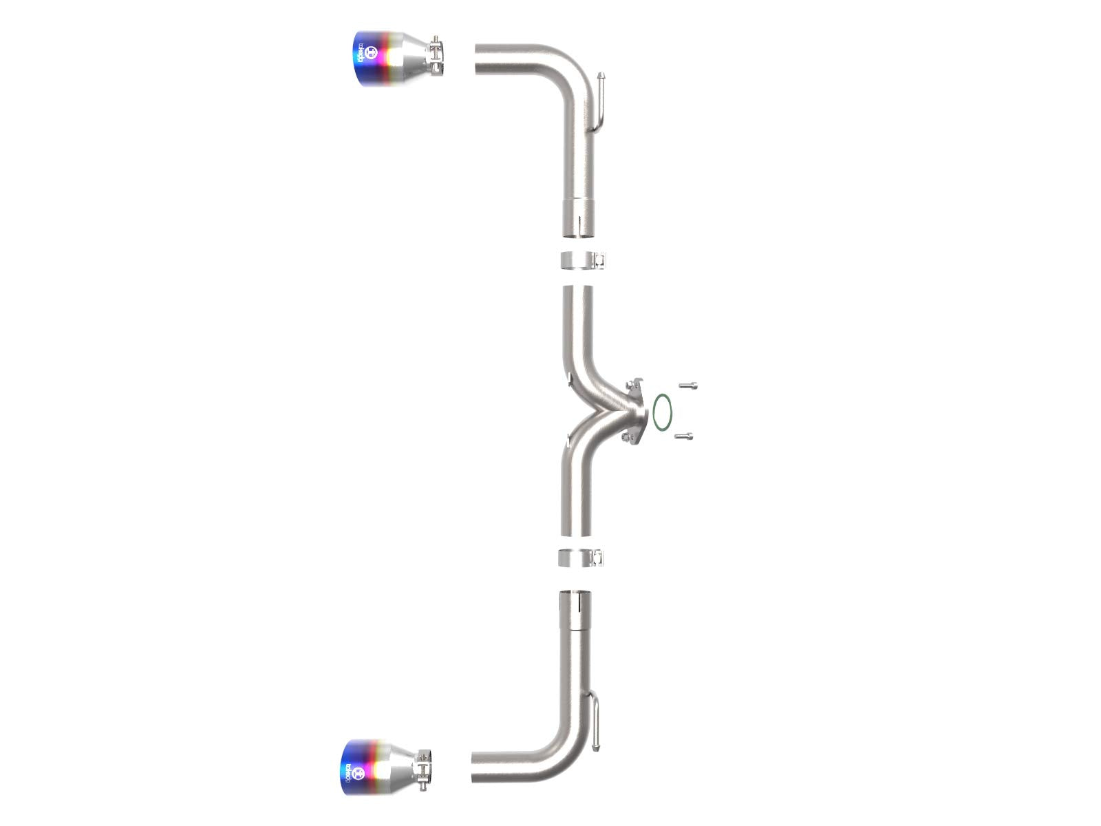 Takeda aFe Power 49-37014-L Exhaust System for Mazda 3 Axle-Back