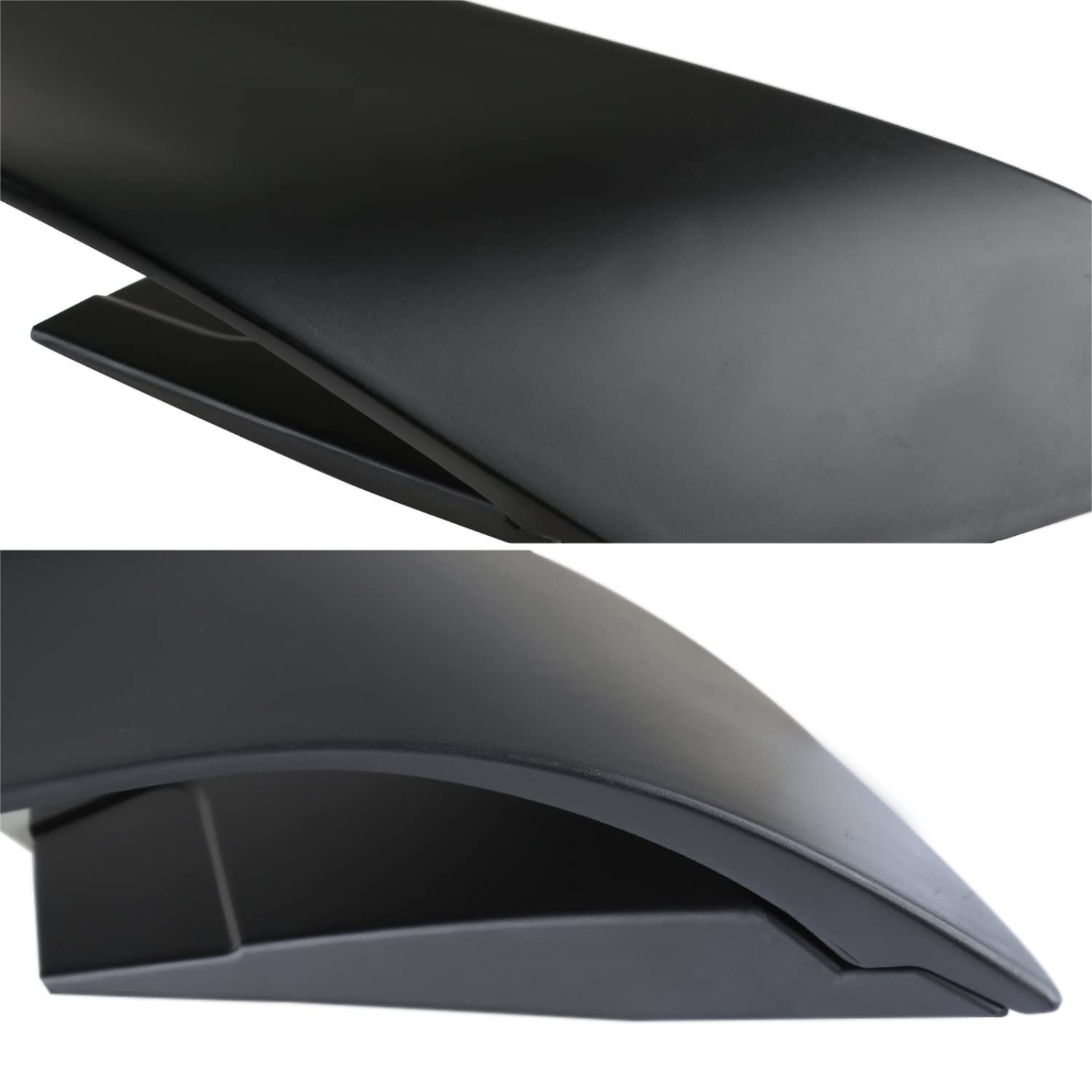 GT350 Style Spec-D Tuning Matte Black ABS Rear Trunk Spoiler Compatible with 2015-2022 Ford Mustang Models