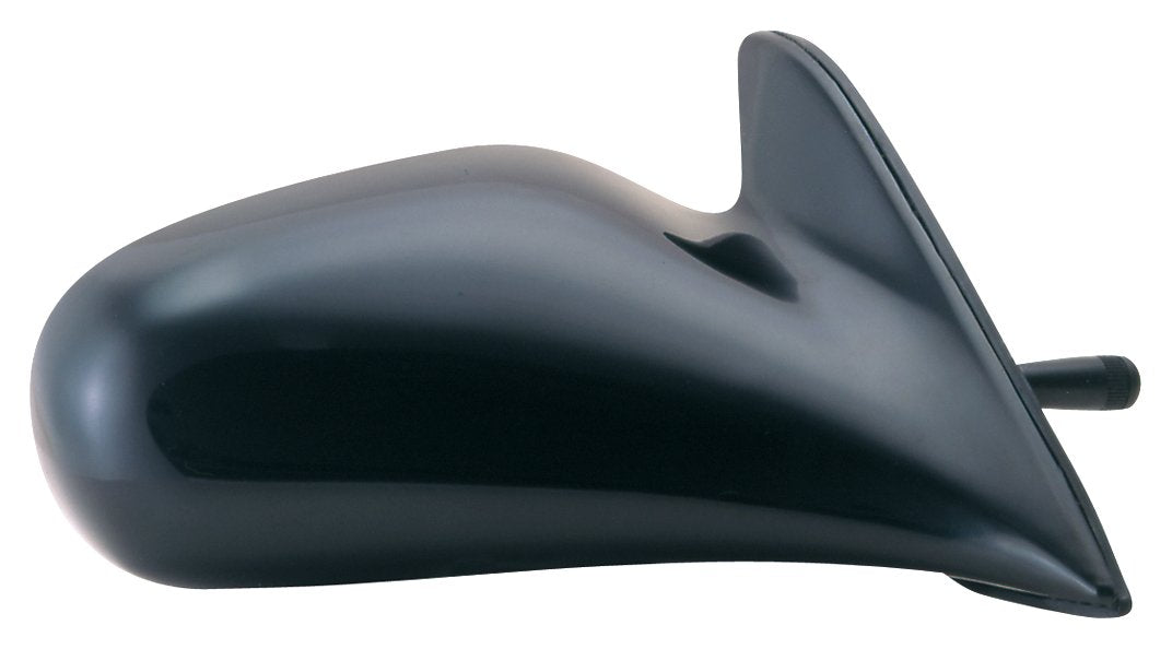 Fit System Mirror Passenger Side for Chevrolet Prizm, Black, Non-Foldaway, Manual Remote