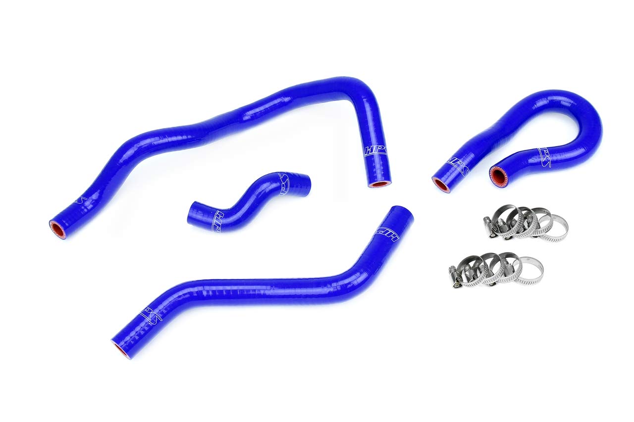 3-ply HPS Blue Reinforced Silicone Heater Coolant Hose Kit 57-1773-BLUE