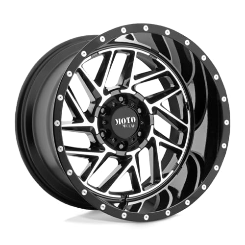 Moto Metal 20X10 MO985 G-BLK MACH -18MM - MO98521050318N