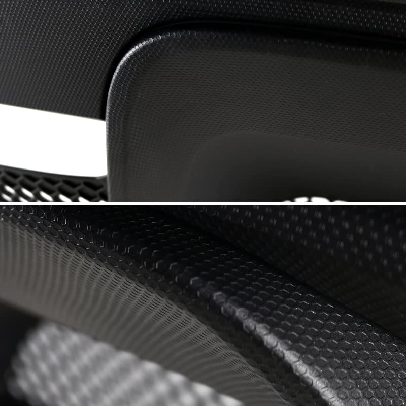 Spec-D Tuning Rear Bumper Diffuser Style w/Dual Exhaust Pipes Compatible with 2015-2017 Ford Mustang GT350 Premium