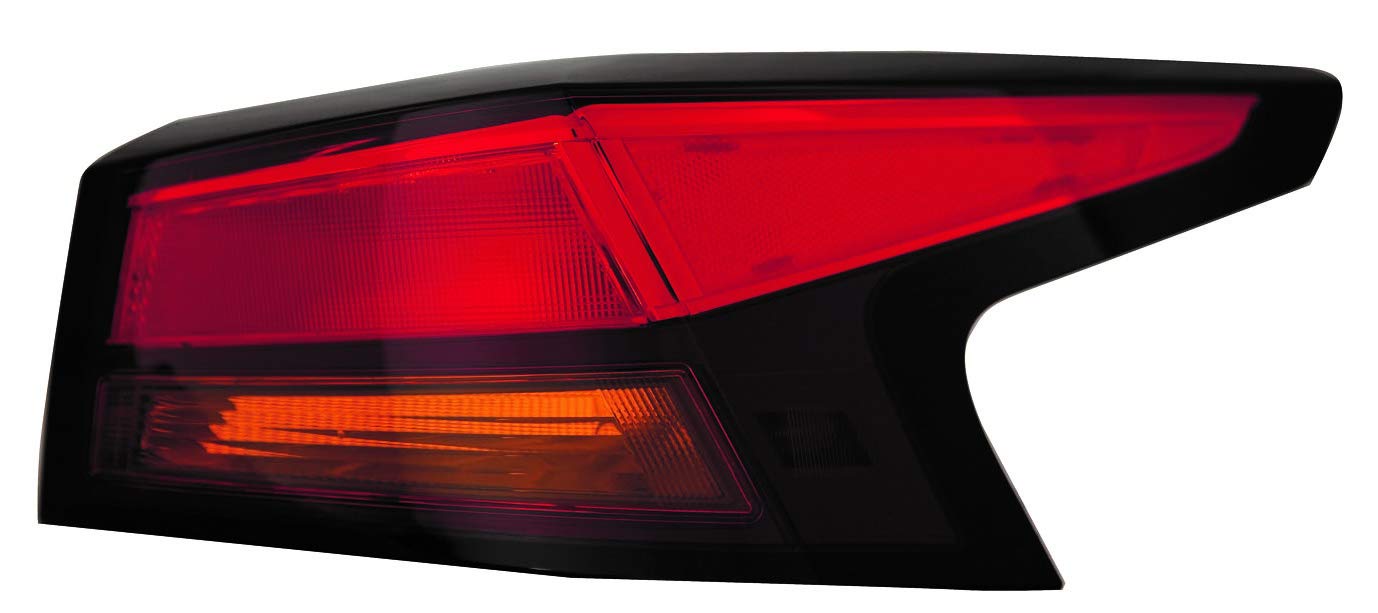 For Acura DEPO-315-1995R-For Nissan Altima 19 Tail Light Assembly Outer RH Passenger Side CAPA