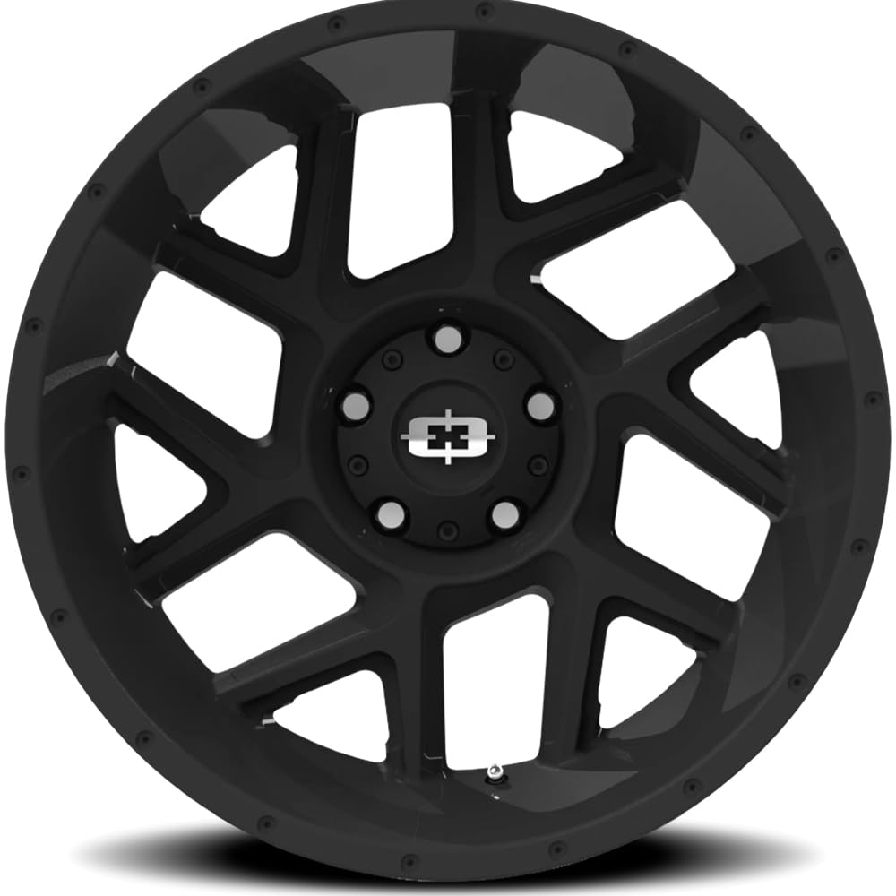 20x10 Vision 360 Sliver -25mm Satin Black Wheel Rim 20" Inch