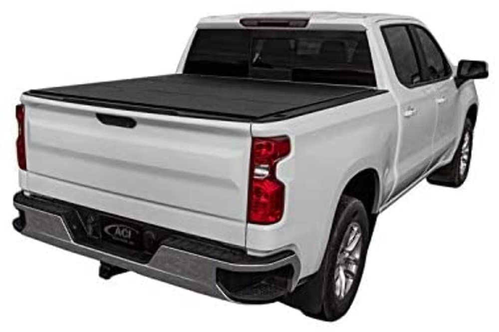 B3010049 LOMAX Hard Tri-Fold Cover; Black Urethane Finish; Split Rail;