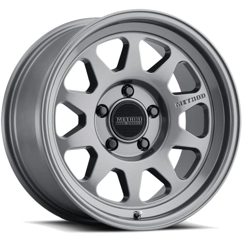 316 Method Race Wheels Titanium Wheel with Gloss (17 x 8. inches /5 x 150 mm, 25 mm Offset)