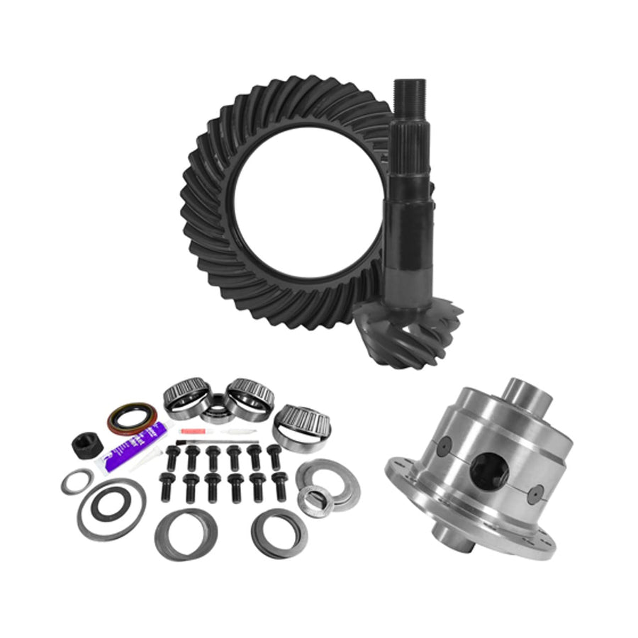 3.73 Rear Ring & Pinion, 11.25" Dana 80 Thin, Install Kit, 35 Spl Posi, 4.125"