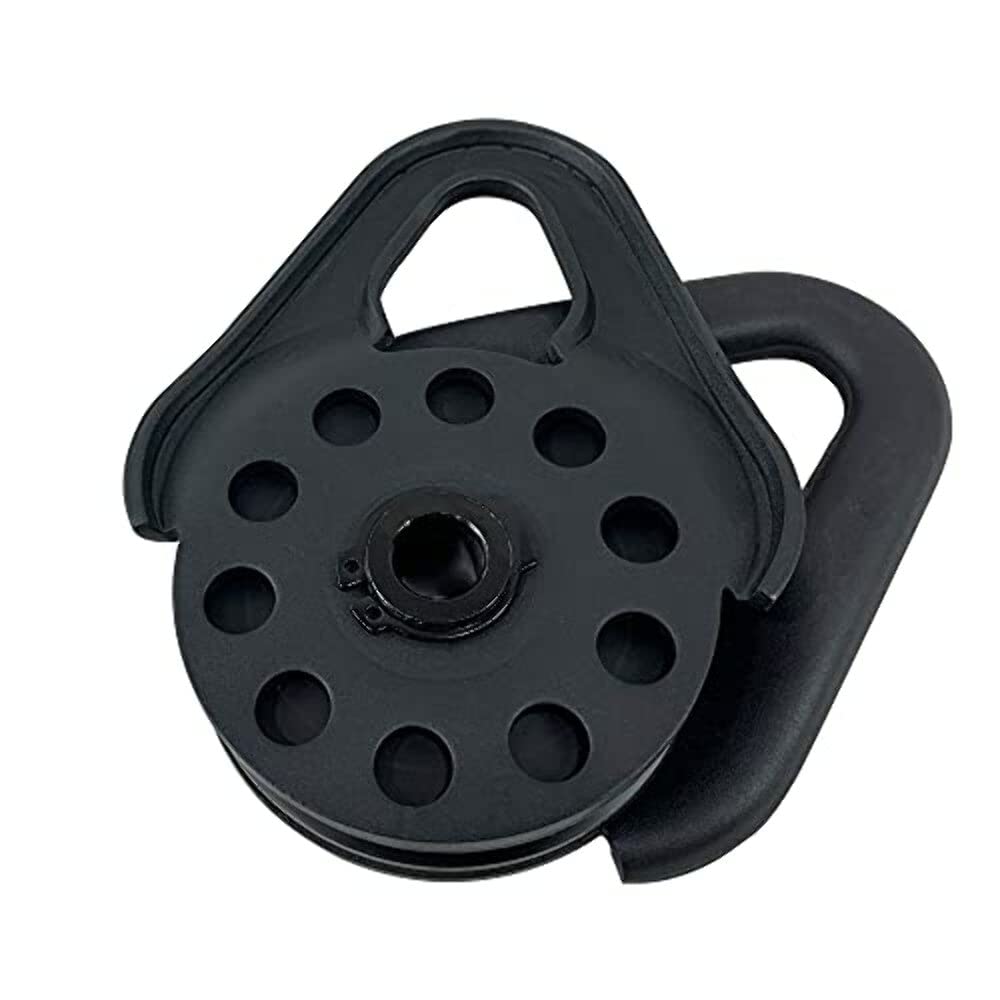 Heavy Duty Overland Vehicle Systems Snatch Block 20,000lb - Universal for use with Truck, SUV, Tractor, ATV, or UTV - 20,000lb Working Load and 40,000lb Breaking Strength