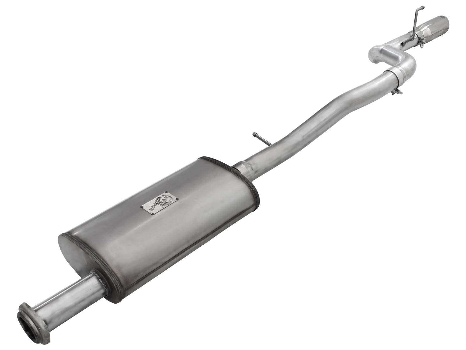 aFe Power MACH Force-Xp (49-48052) 3" Stainless Steel Cat-Back Exhaust System with Polished Tip for Jeep Commander V8-4.7L Engine