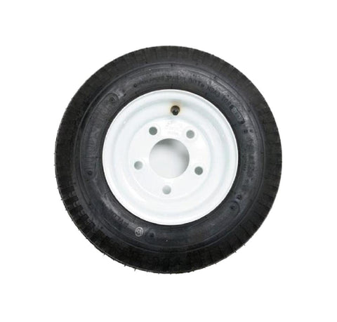 Kenda Loadstar Bias Tire & Spoke Steel Wheel Assembly, LRC, Galvanized, 5 on 4.5