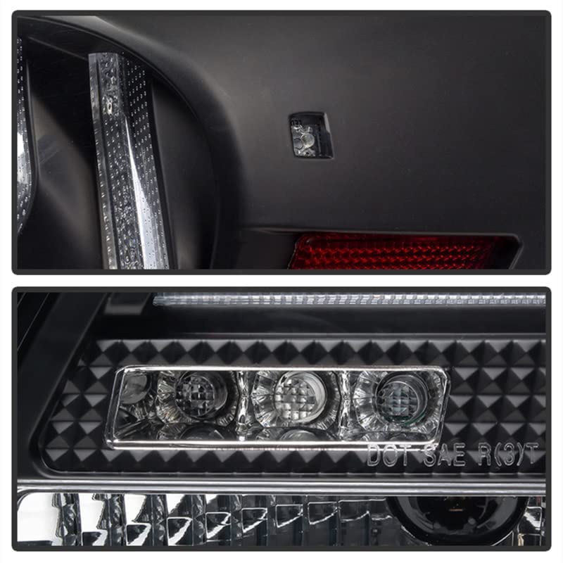 Lexus GS 350 07-11 Spyder 5082596 LED Tail Lights - Black