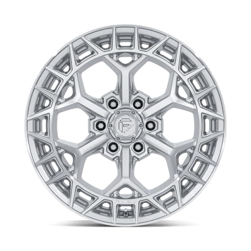 FUEL OFF-ROAD 17X9 FC873 CHARGER 5X5.0 5.04 1mm GLOSS SILVER W/MACHINED FACE - FC873SD17905001