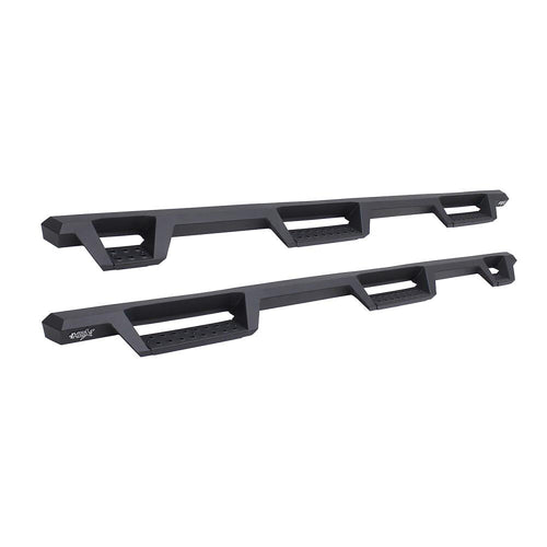Westin HDX 56-534185 Drop Wheel to Wheel Nerf Bars fits 2016-2023 Tacoma Double Cab 6' Bed Textured Black Pair
