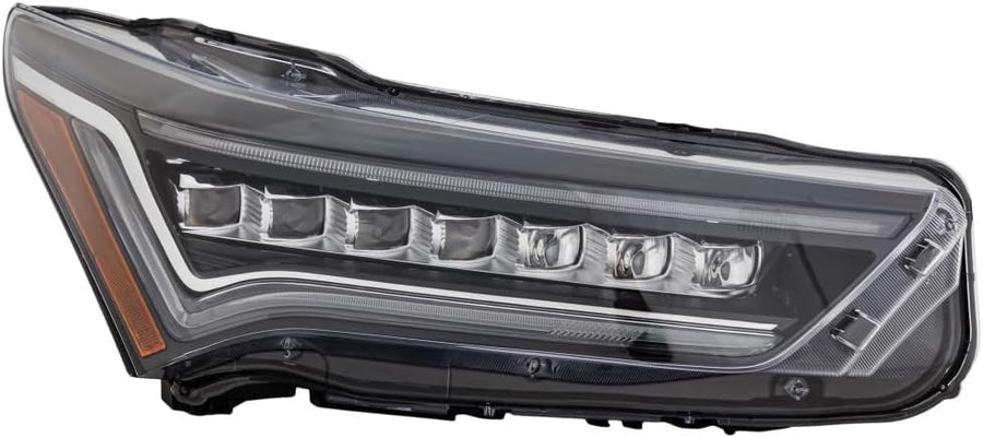 DEPO DOT Certified ACK Lamp For RDX Acura 2019 20 21 22 2023 Headlight LED without Adaptive Headlight w/o LOGO A-SPEC/PLATINUM Model Passenger Side CAPA | 33100-TJB-A21 | AC2503140C