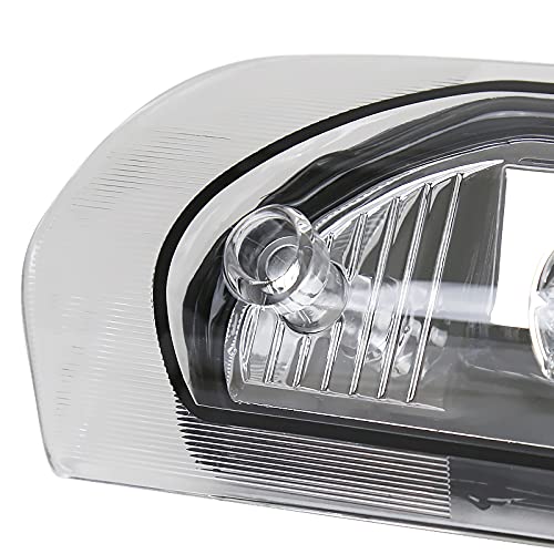 Chrome LED SPEC-D TUNING 3rd Brake Light Compatible with 2002-2008 Dodge Ram 1500/2500/3500