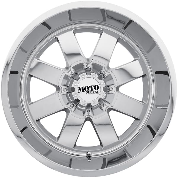 MO962 Moto Metal 20X10 8X6.5 CHROME -24MM - MO96221080224N