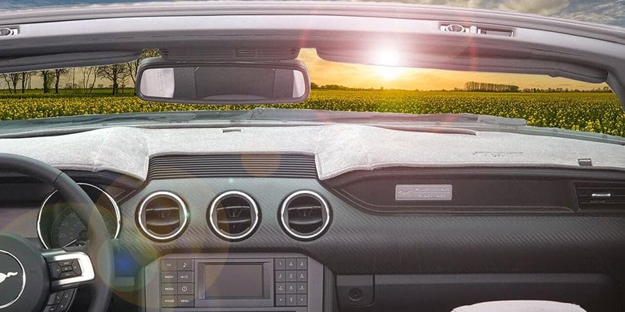 VelourMat DashMat 72265-00-25 Black Custom Dash Cover