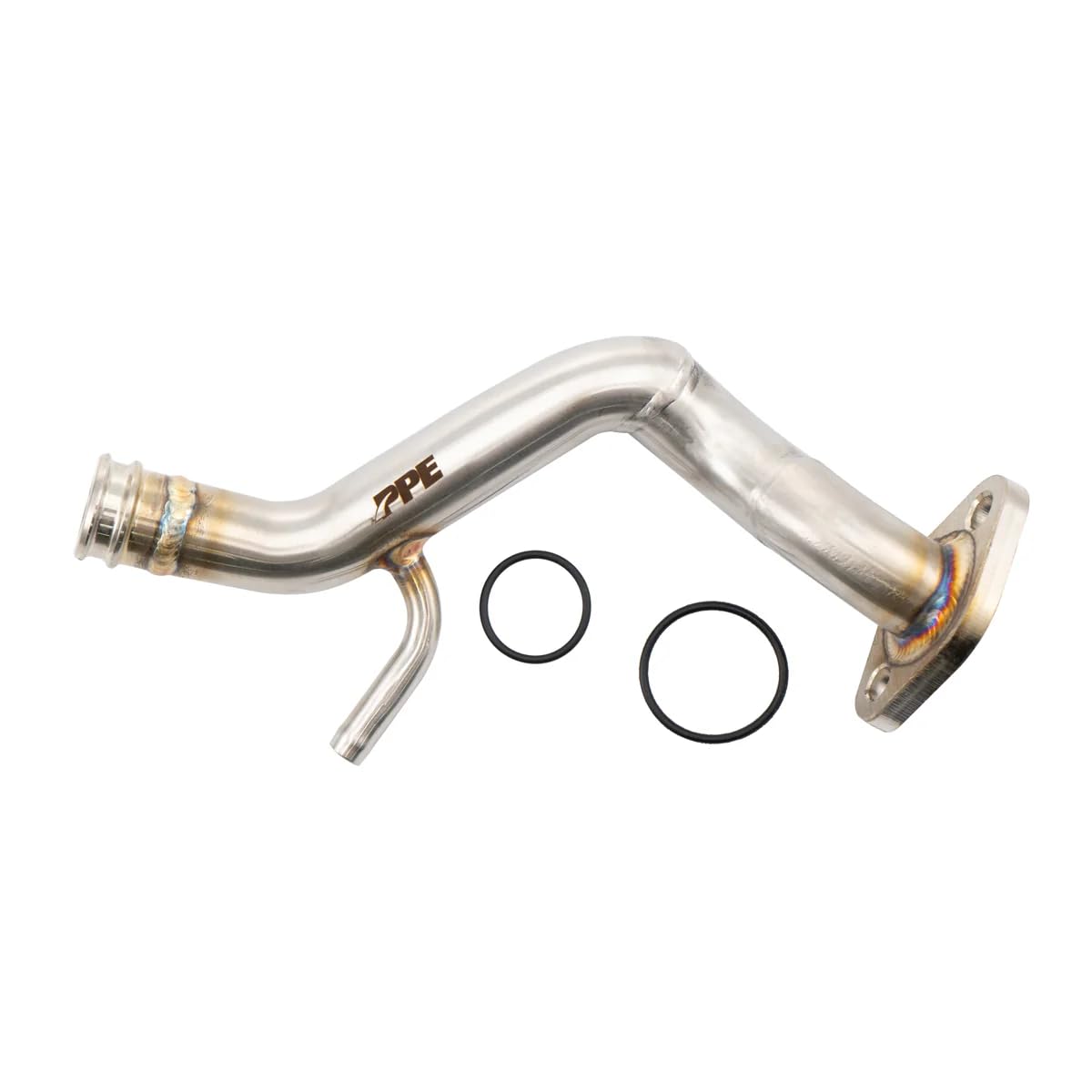 Coolant Bypass Tube 2001-2005 GM 6.6L Duramax - Water Pump to Thermostat Housing Polished