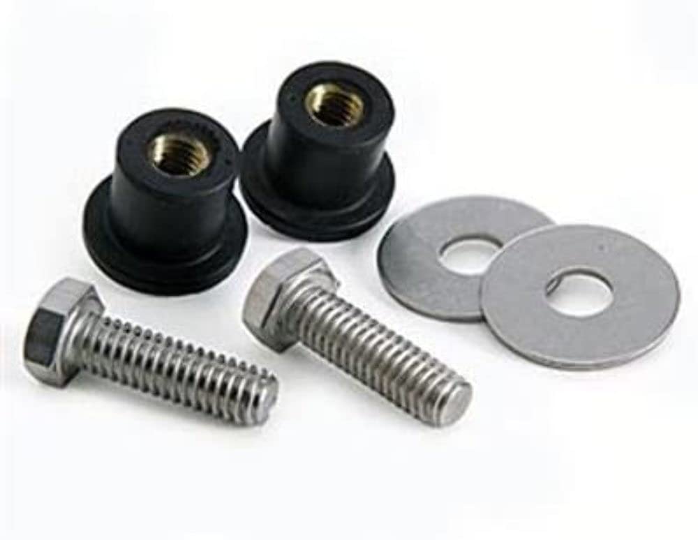 Rubber 5/8" Bushing W/Brass Threaded Insert for Foot Mount Radiators Be Cool 72062 (2 Required), 1 Pack