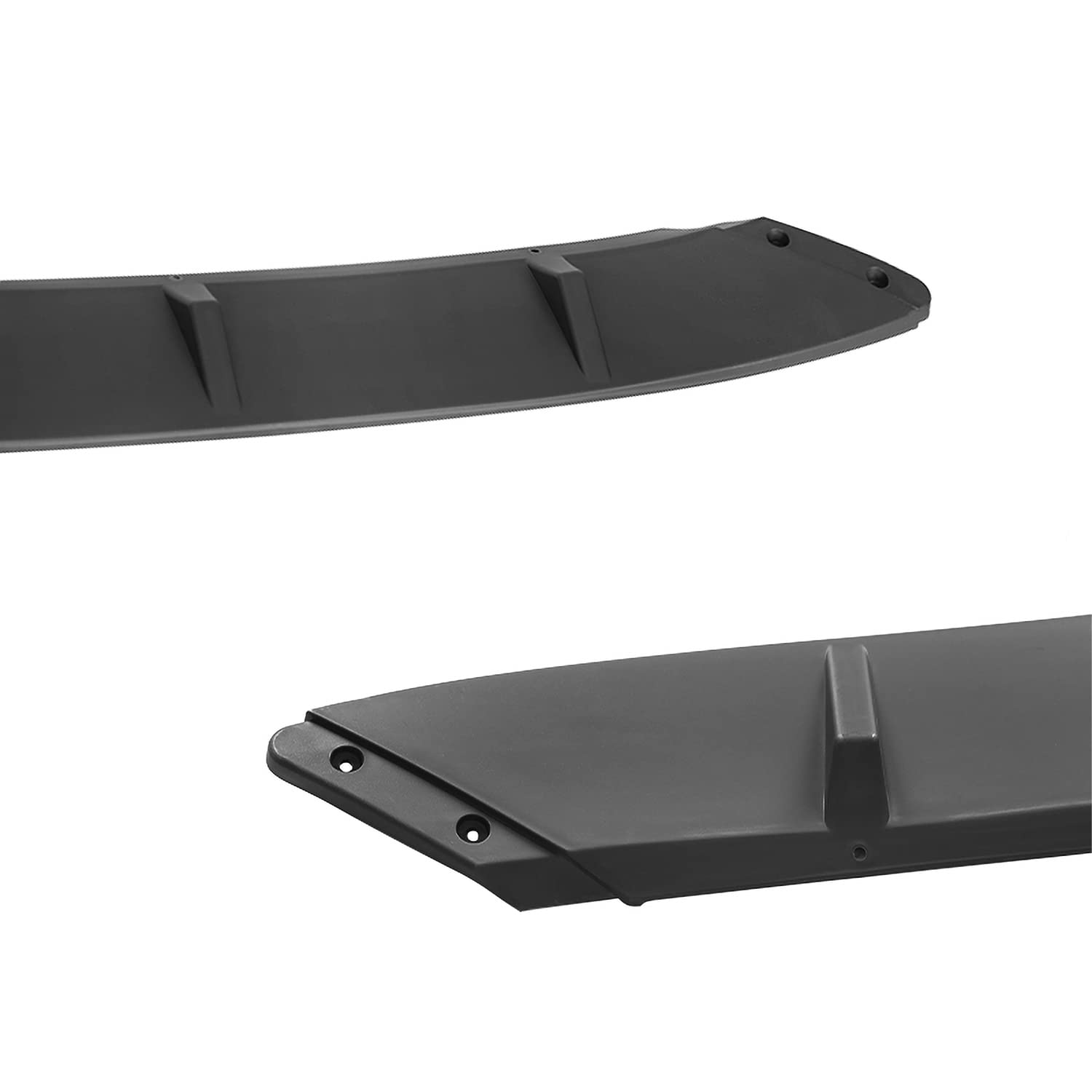 Matte Black Spec-D Tuning Front Bumper Lip Spoiler Splitter Kit 3PC Compatible with BMW 3 Series G20 2019-2022
