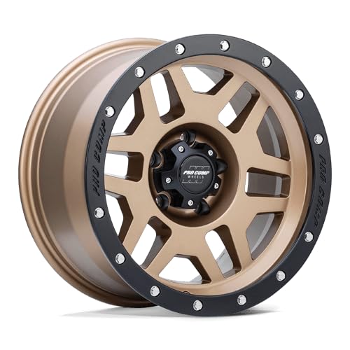 Pro Comp PHASER Alloys 17X9 5X127 4.76-6mm MATTE BRONZE WITH BLACK LIP - PXA9641-7973