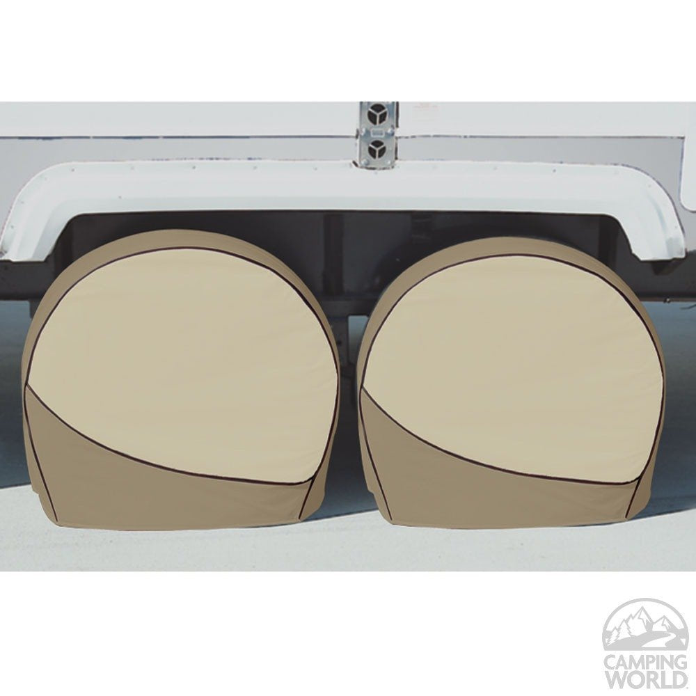 Tan ADCO 3960 Designer Series Tyre Gard Wheel Cover,36" - 39"