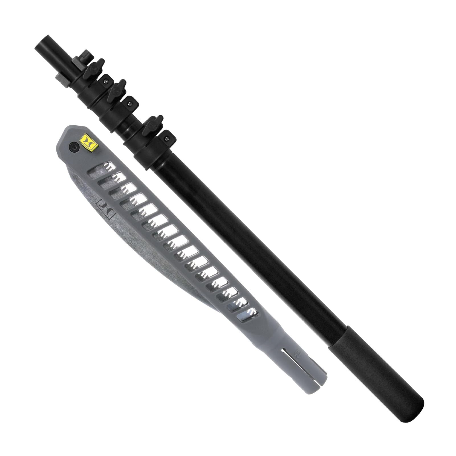 15ft Hawk Ranger Pole Saw with 11" High Carbon Steel SK5 Blade & Lightweight Aluminum Pole | Rugged Extendable Corrosion-Resistant Folding Hand Saw for Tree Trimming