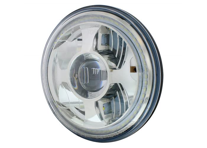HLED794 Brothers Trucks LED Headlight - 7 Inch - Projector/Halo - Each