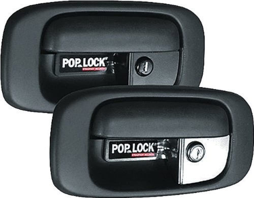 Black Pop & Lock PL1700 Manual Tailgate Lock for Chevy/GMC
