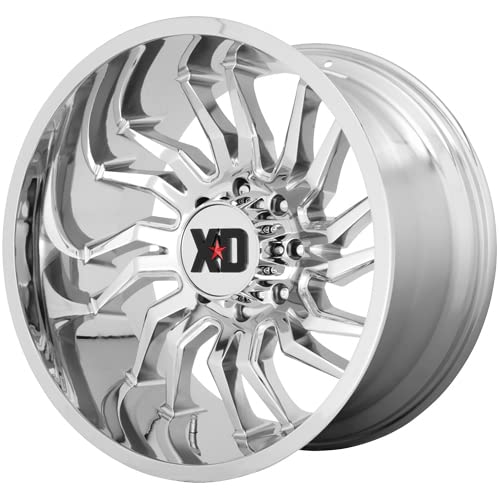 Xd858 Chrome Wheel Tension XD Wheels with Alloy Steel (22 x 12. inches /8 x 125 mm, -44 mm Offset)